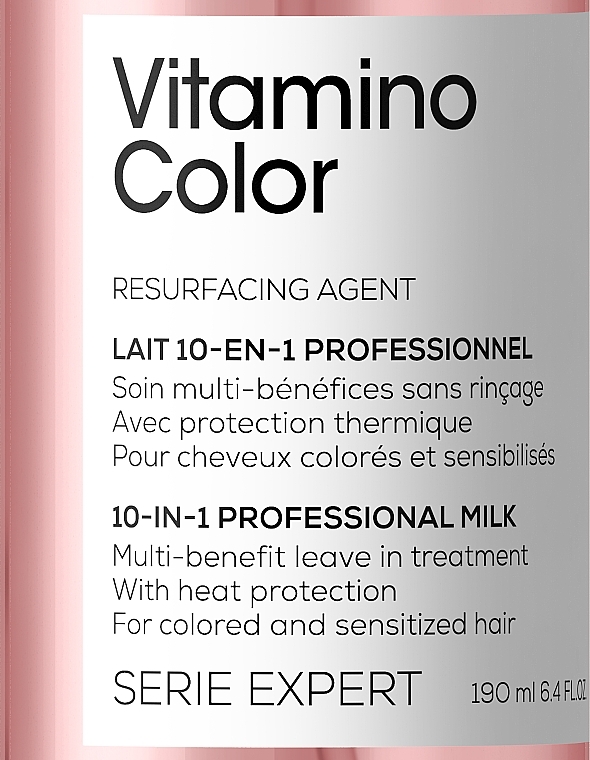 Multifunctional Spray for Colored Hair - L'Oreal Professionnel Vitamino Color A-OX 10 in 1 — photo N3