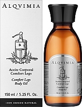 Leg Oil - Alqvimia Comfort Legs Body Oil — photo N2