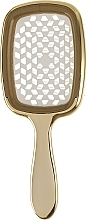 Hair Brush, limited edition, gold-white - Janeke Superbrush Limited Gold — photo N2