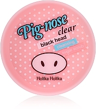 Fragrances, Perfumes, Cosmetics Sugar Face Scrub - Holika Holika Pig-Nose Clear Black Head Cleansing Sugar Scrub