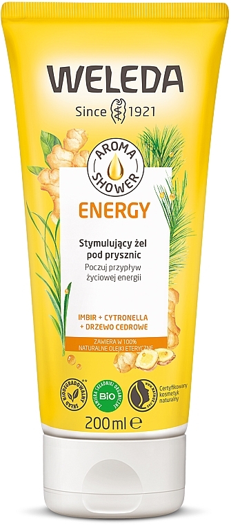 Shower Gel "Energy" - Weleda Aroma Energy Stimulating Shower Gel — photo N7