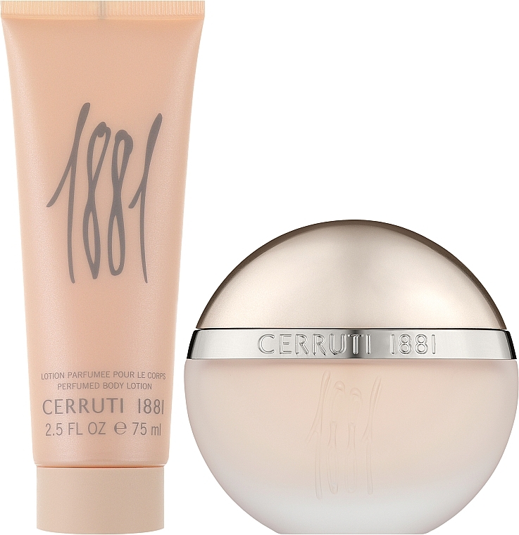 Cerruti 1881 Pour Femme - Set (edt/50ml + sh/gel/75ml) — photo N2