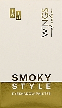 Fragrances, Perfumes, Cosmetics Eyeshadow Palette - AA Wings Of Color Smoky Style