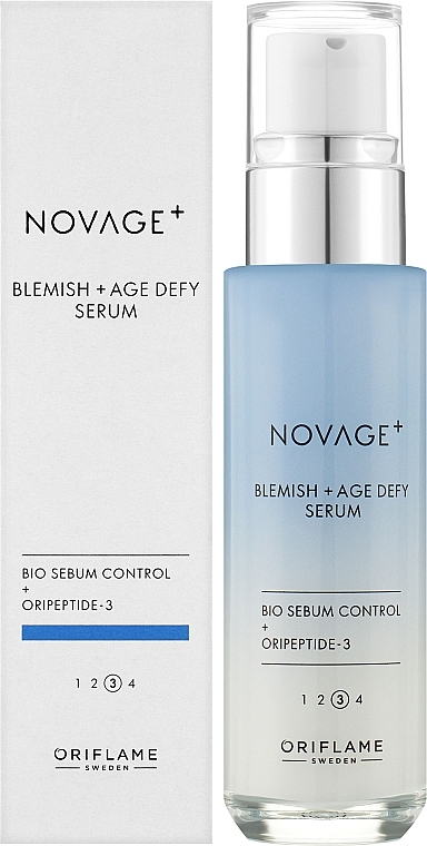 Serum for Problem Skin - Oriflame Novage+ Blemish + Age Defy Serum — photo N2