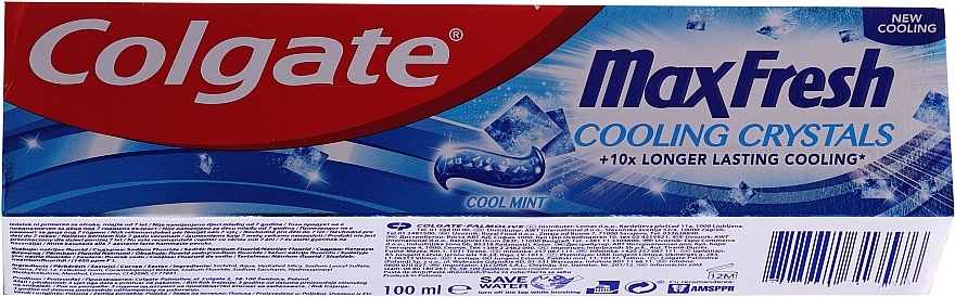 Toothpaste - Colgate Max Fresh Cooling Crystals +10 Longer Lasting Cooling — photo N38