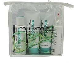 Fragrances, Perfumes, Cosmetics Set - Paul Mitchell Instant Moisture (shm/100ml + treatment/100ml + balm/100ml + spray/100ml + bag)