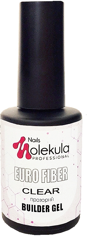 Nail Builder Gel - Nails Molekula Euro Fiber Gel — photo N9