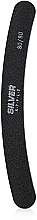 Professional Nail File, SBB-80/80, black - Silver Style — photo N2