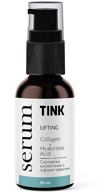 Lifting Serum with CO2 Coffee Extract, Collagen & Hyaluron - Tink Collagen + Hyaluronic Acid Lifting Serum — photo N1