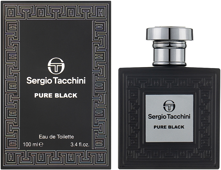 Sergio Tacchini Pure Black - Eau de Toilette — photo N2