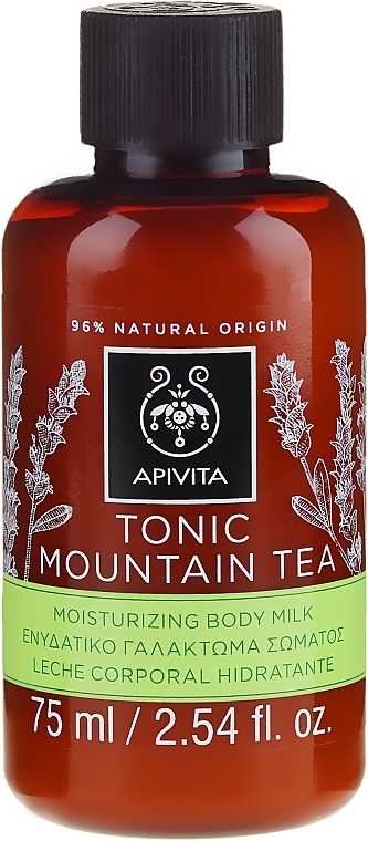 Tonic Mountain Tea Moisturizing Body Milk - Apivita Tonic Mountain Tea Moisturizing Body Milk — photo N1