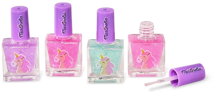 Nail Polish Set 'Little Unicorn' - Martinelia Little Unicorn (nail/polish/4pcs) — photo N2
