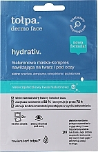 Fragrances, Perfumes, Cosmetics Facial Compress-Mask - Tolpa Dermo Face Hydrativ Moisturizing Relaxing Mask