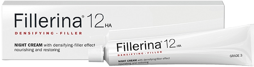 Lifting Night Face Cream - Fillerina Densifying Filler Grade 3 — photo N1