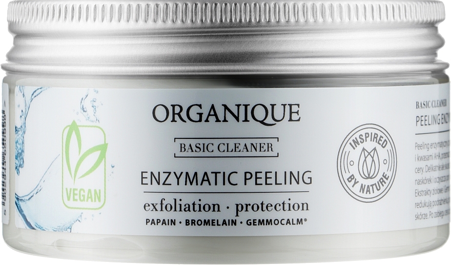 Enzyme Peeling with Medicinal Herbs - Organique Basic Cleaner Enzymatic Peeling — photo N1