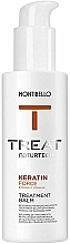 Keratin Conditioner for Normal, Brittle & Damaged Hair - Montibello Treat Naturtech Keratin Force Balm — photo N6