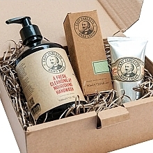 Set - Captain Fawcett Expedition Reserve Gift Set (hand/wash/500ml + h/cr/75ml) — photo N1