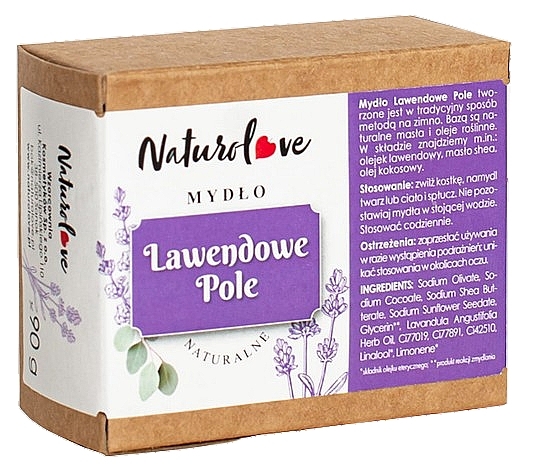 Lavender Field Natural Soap - Naturolove Natural Soap — photo N1