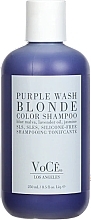 Fragrances, Perfumes, Cosmetics Color Shampoo - VoCe Haircare Purple Wash Blonde Color Shampoo