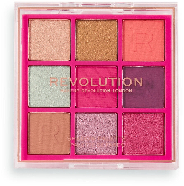 Eyeshadow Palette - Makeup Revolution Neon Heat Eyeshadow Palette Tropic Pink — photo N2