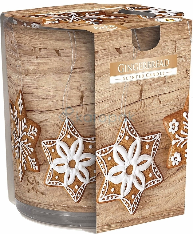 Gingerbread Scented Candle - Bispol Scented Candle — photo N1