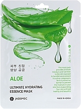 Fragrances, Perfumes, Cosmetics Moisturizing Sheet Mask with Aloe Extract - Jkosmec Aloe Ultimate Hydrating Essence Mask