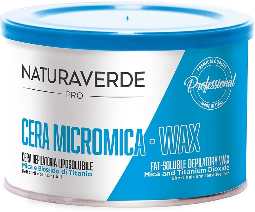 Depilatory Wax - Naturaverde Pro Micromica Fat-Soluble Depilatory Wax — photo N1