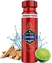 Deodorant Spray - Old Spice Captain Deodorant Spray — photo N5