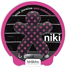 Fragrances, Perfumes, Cosmetics Car Air Freshener - Mr&Mrs Niki Pink Jasmine Anti Tobaco