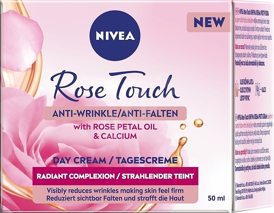 Anti-Aging Day Face Cream - Nivea Rose Touch Day Cream — photo N3