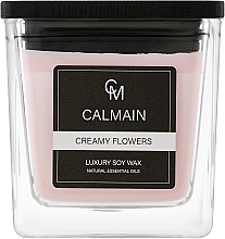 Scented Candle "Creamy Flowers" - Calmain Candles Creamy Flowers — photo N1