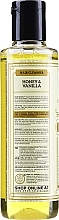 Natural Herbal Shampoo "Honey & Vanilla" - Khadi Natural Ayurvedic Honey & Vanilla Hair Cleanser — photo N2