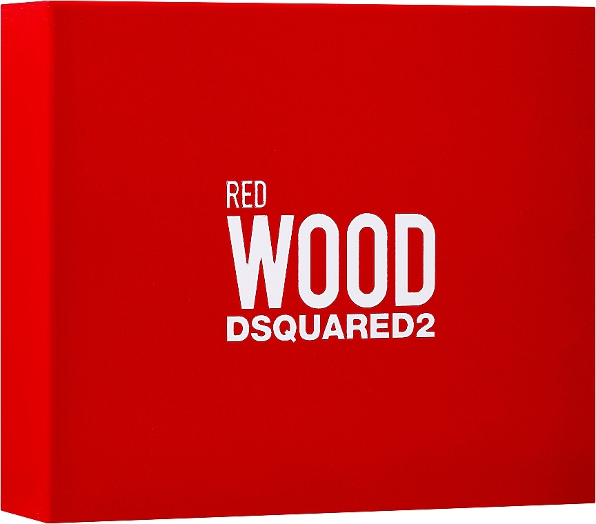 Dsquared2 Red Wood - Set (edt/50ml + sh/gel/50ml + b/lot/50ml) — photo N3