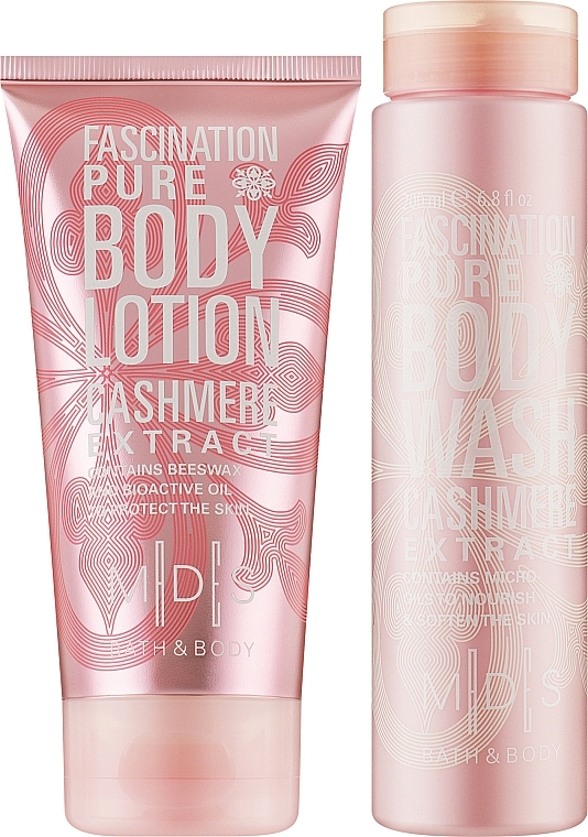 Set "Pure Beauty Fascination" - Mades Cosmetics M|D|S Baty & Body Fascination(b/wash/200ml + b/milk/150ml) — photo N7