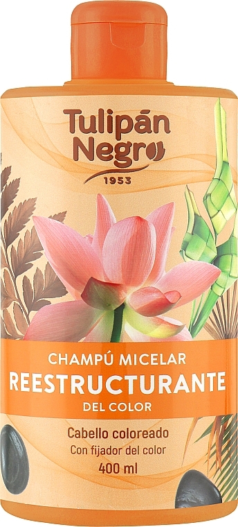 Restructurizing Micellar Shampoo - Tulipan Negro Sampoo Micelar — photo N3