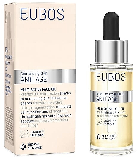 Anti-Aging Multi-Active Face Oil - Eubos Med Anti Age Multi Active Face Oil — photo N2