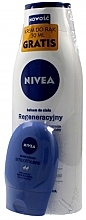 Fragrances, Perfumes, Cosmetics Set - Nivea (balm/400ml + h/cr/30ml)