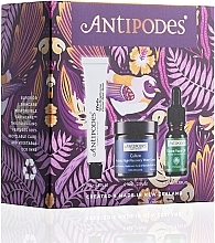 Fragrances, Perfumes, Cosmetics Set - Antipodes Healthier Skin Heroes Skin Care Set (f/oil/10ml + f/cr/60ml + f/mask/15ml)