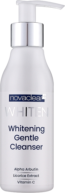 Face Gel Cleanser - Novaclear Whiten Whitening Gentle Cleanser — photo N1