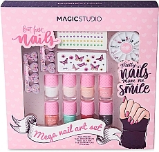 Fragrances, Perfumes, Cosmetics Set, 13 products - Magic Studio Mega Pin Up Manicure Set