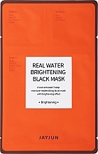Brightening Black Face Mask - Jayjun Real Water Brightening Black Mask — photo N2