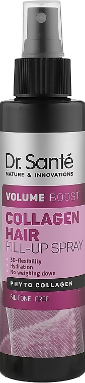 Hair Spray - Dr. Sante Collagen Hair Volume Boost Fill-Up Spray — photo N1