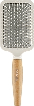 Anti Static Hair Brush - Masil Wooden Paddle Brush — photo N1