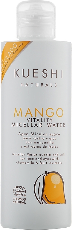 Micellar Water with Mango Extract - Kueshi Naturals Mango Vitality Micellar Water — photo N1