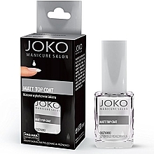 Fragrances, Perfumes, Cosmetics Matte Effect Top Coat - Joko Manicure Salon Matt Top Coat