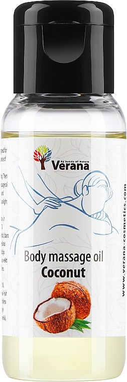 Coconut Body Massage Oil - Verana Body Massage Oil — photo N1