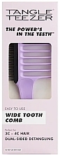  Wide Tooth Comb - Tangle Teezer Wide Tooth Comb Black Lilac — photo N2