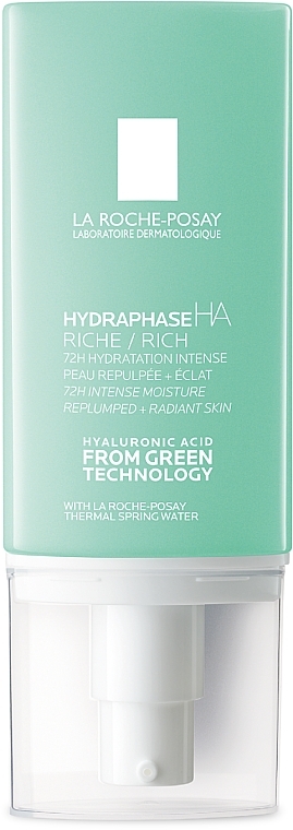 Intensive Moisturizing Cream for Dry Sensitive Skin - La Roche-Posay Hydraphase Intense Rich 50 ml — photo N1