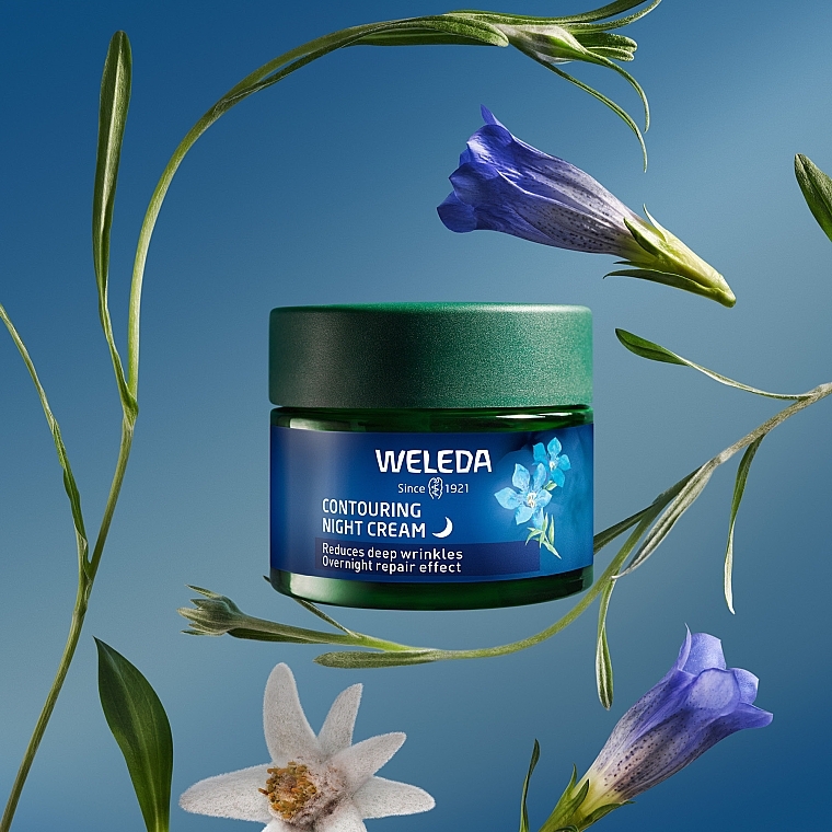 Weleda - Night Cream with Blue Gentian and Alpine EEdelweiss — photo N3