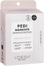 Fragrances, Perfumes, Cosmetics Pedicure Set 'Soothing Jasmine' - Voesh Mani Moments Jasmin Soothe